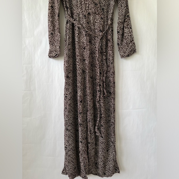 & OTHER STORIES Long Sleeve Wrap Jumpsuit - Picture 7 of 9